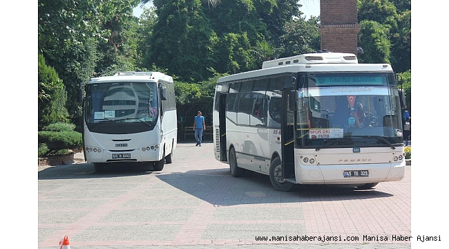 Turgutlu&#039;da arefe günü mezarlıklara ulaşım ücretsiz