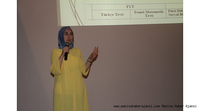 Yeni sistemin ilk sınavı öncesi öğrencilere motivasyon semineri