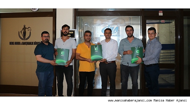 Yeşilay&#039;dan Manisa İHA&#039;ya ziyaret