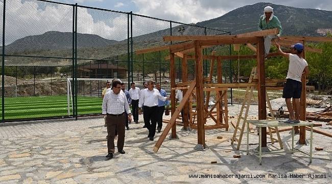 ÇAPAÇARIK CAMİİ VE ÇEVRESİ DÜZENLENİYOR
