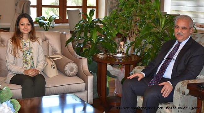 İLÇE KAYMAKAMLARI VALİ GÜVENÇER’İ ZİYARET ETTİ