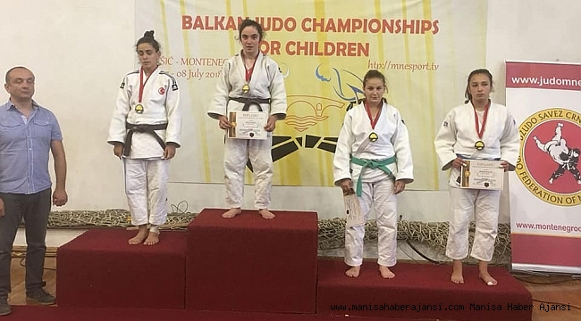 JUDODA BALKAN ŞAMPİYONU YUNUSEMRE’DEN