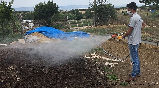 Kula’da İlaçlama Çalışmalarına Devam