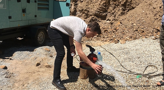 SOĞUKYURT’TA TERFİ HATTI ÇALIŞMALARI BAŞLADI