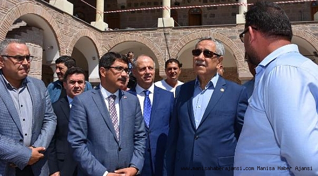 Arınç Tarihi Kurşunlu Han’ı inceledi