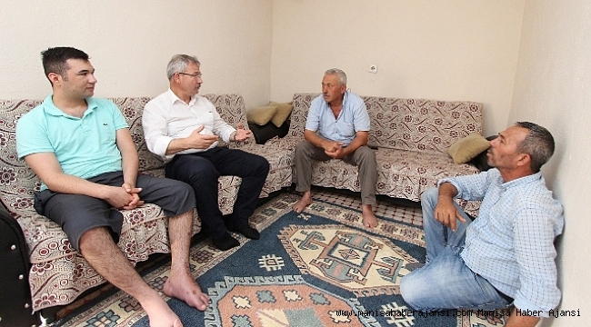 Başkan Yaralı&#039;dan Kuzey Irak Gazisine Ziyaret