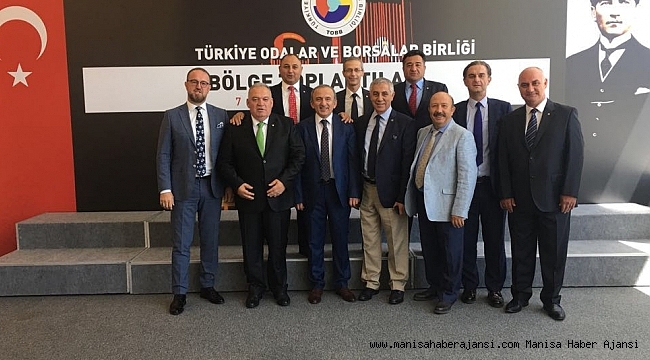 Ege Bölgesi Oda-Borsa başkanları TOBB istişare toplantısında buluştu