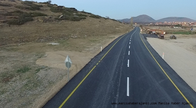 Kula’ya 261 Kilometrelik Asfalt