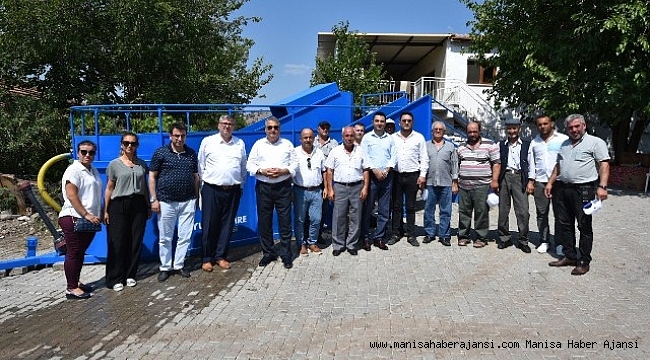 YUNUSEMRE BELEDİYESİ’NDEN MOBİL YIKAMA ARACI