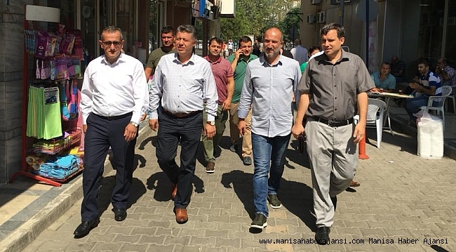 Özkan hız kesmeden teşekkür ziyaretlerine devam ediyor.