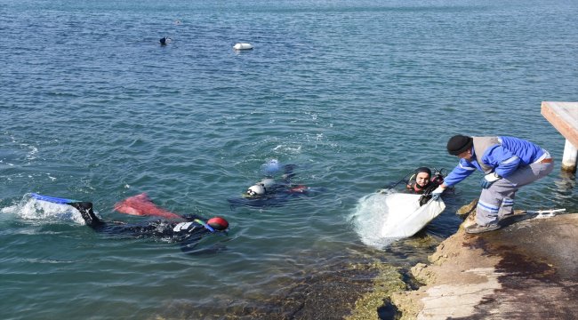 Denizden yatak da çıktı halı da