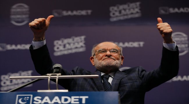Saadet Partisi Genel Başkanı Temel Karamollaoğlu: