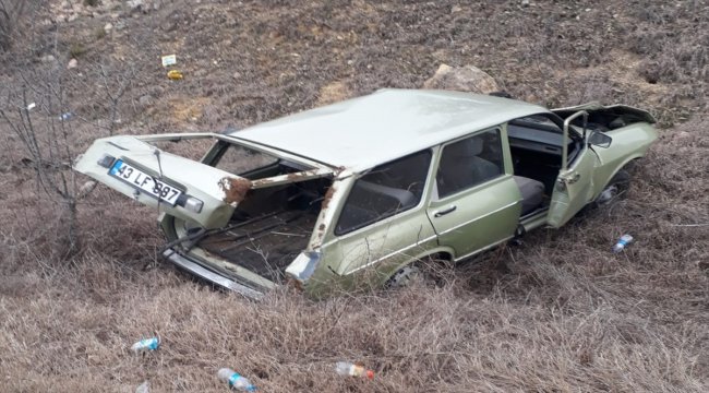 Uşak&#039;ta trafik kazası: 1 ölü