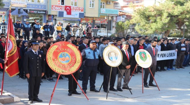 Dinar’da Çanakkale Şehitleri anıldı