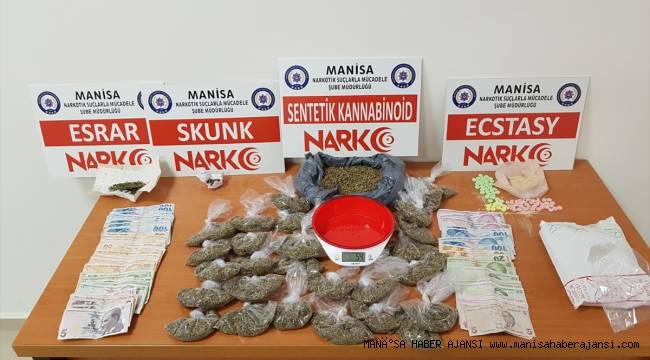 Manisa&#039;da uyuşturucu operasyonu