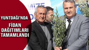 Fidan dağıtımları tamamlandı