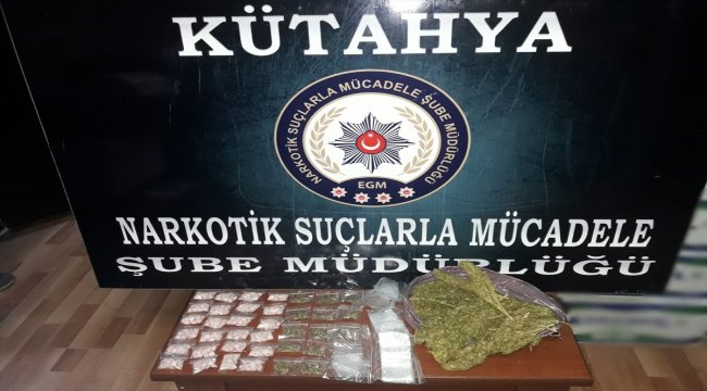 Kütahya&#039;da uyuşturucu operasyonu