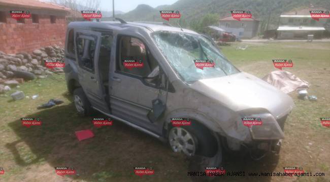 Manisa'da trafik kazaları: 2 ölü, 5 yaralı