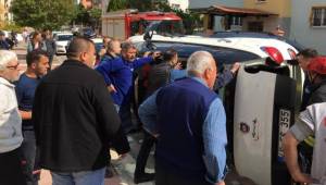 Manisa'da trafik kazası: 2 yaralı