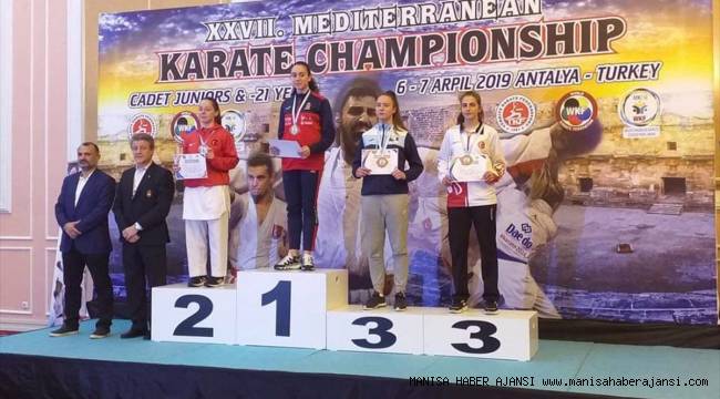 Milli karateci Akyıldız'ın hedefi dünya şampiyonası