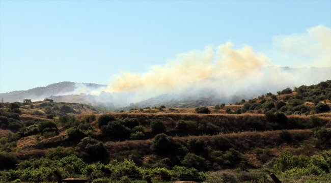 Kışladaki yangın söndürüldü