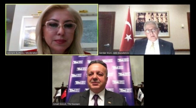 "TİM Export Talks"'un üçüncü konuğu Washington büyükelçisi oldu