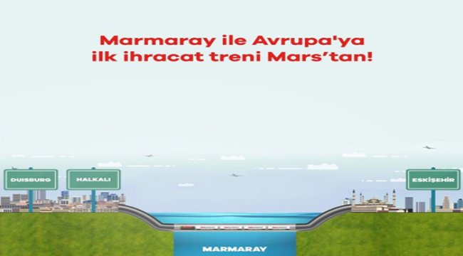 DÜZELTME - Türkiye'nin ilk blok ihracat treni yola çıktı