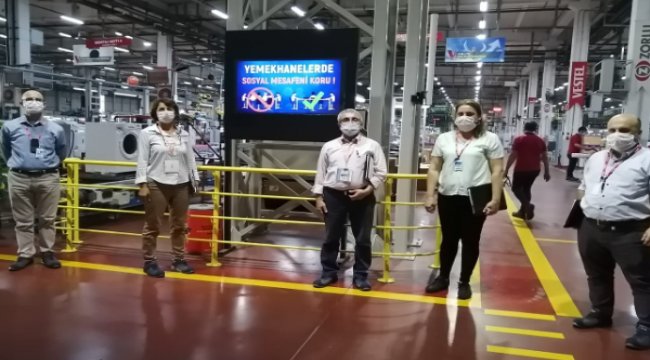Vestel, TSE’den covid-19 güvenli üretim belgesi aldı