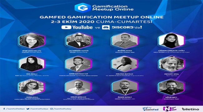 4. Gamification Meetup 2-3 Ekim’de online yapılacak
