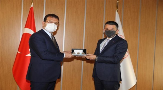 İmamoğlu ve Pakdemirli’den Melen Barajı Zirvesi