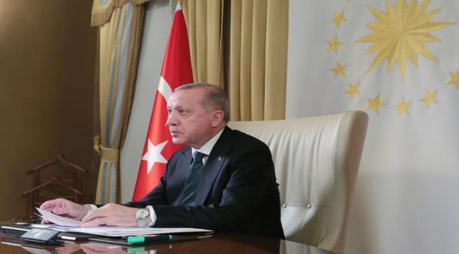 Cumhurbaşkanı Erdoğan, Merkel ile bir videokonferans görüşmesi gerçekleştirdi