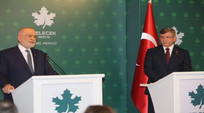 Davutoğlu, Karamollaoğlu ile görüştü