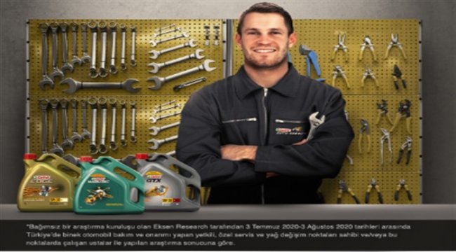 Ustaların 1 numaralı tercihi Castrol oldu