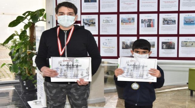 Online satranç turnuvası sonuçlandı