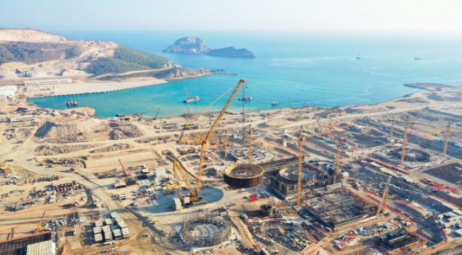 Akkuyu NGS’nin 3’üncü güç ünitesinin inşaatı için start verildi