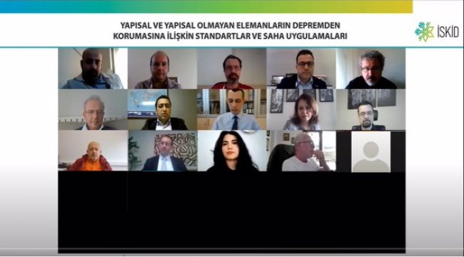 İSKİD, 1-7 Mart deprem haftasında webinar düzenlendi
