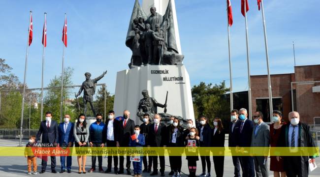 Manisa’da 23 Nisan Çocuk Bayramı sade kutlandı