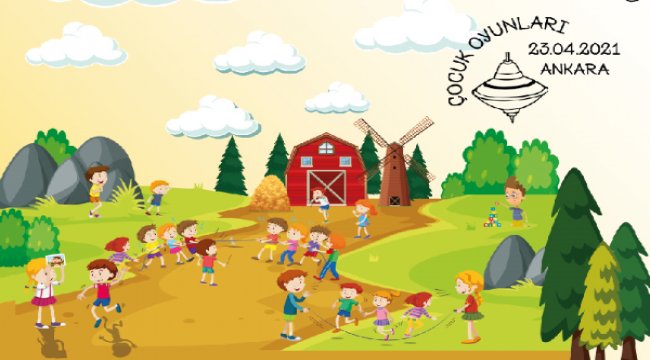 PTT&#039;den çocuklar için özelgün zarfı