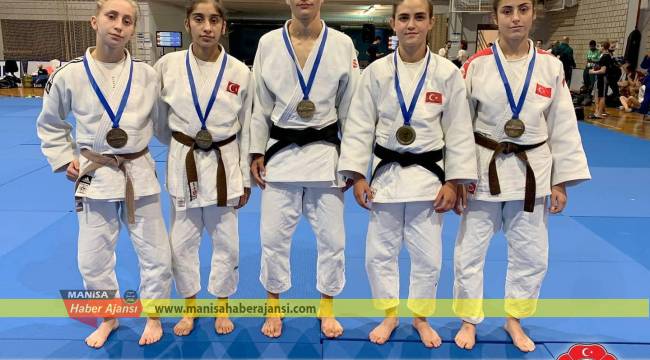 Manisalı judocular Avrupa’yı salladı