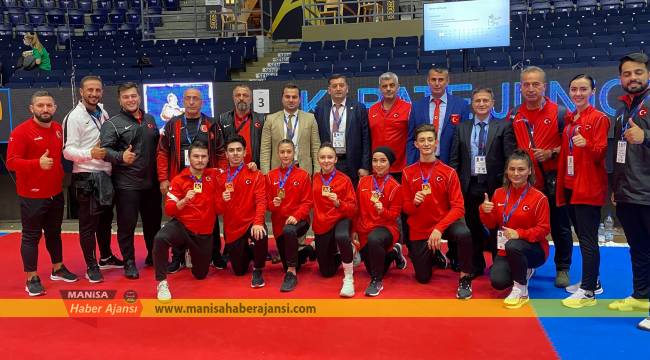 GENÇ KARATECİLERİMİZ AVRUPA ŞAMPİYONU