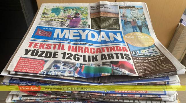 Manisa’da 19 gazetede 87 kişi çalışıyor