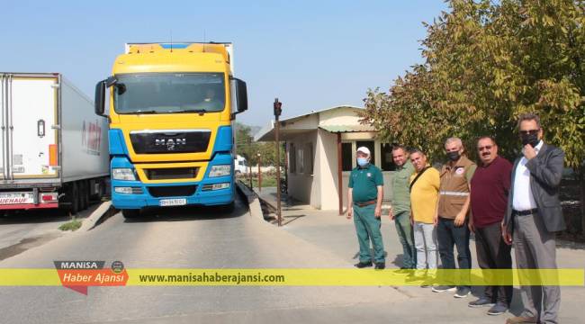 Manisa’da ihracat için ilk üzümler yola çıktı