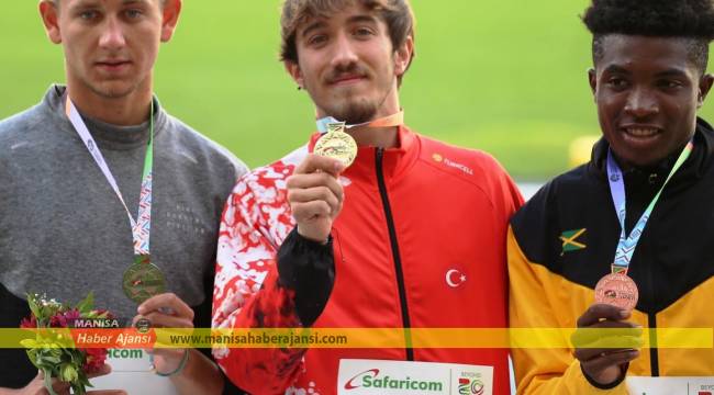 MİLLİ ATLET BERKE AKÇAM DÜNYA ŞAMPİYONU