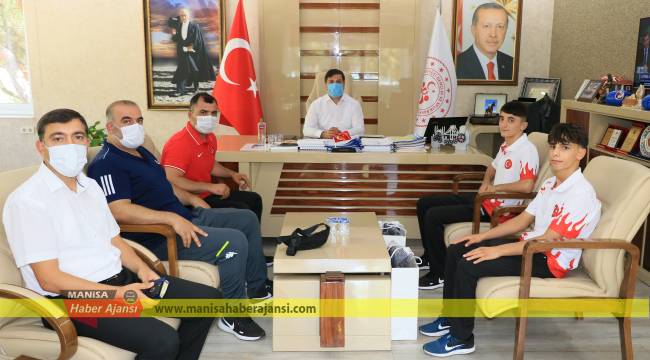 Minderin altın çocukları ödüllendirildi