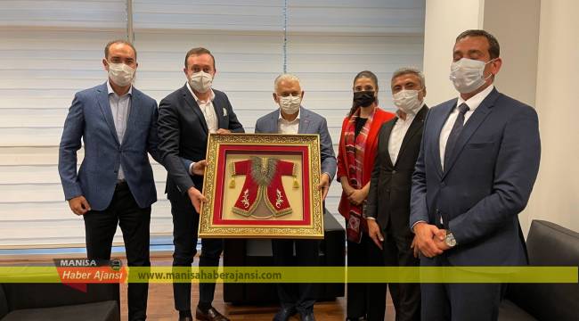 Muradiye OSB yönetiminden Binali Yıldırım’a ziyaret