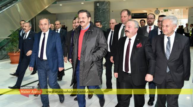 TOBB Başkanı Rifat Hisarcıklıoğlu Manisa’da iş dünyası ile buluşacak