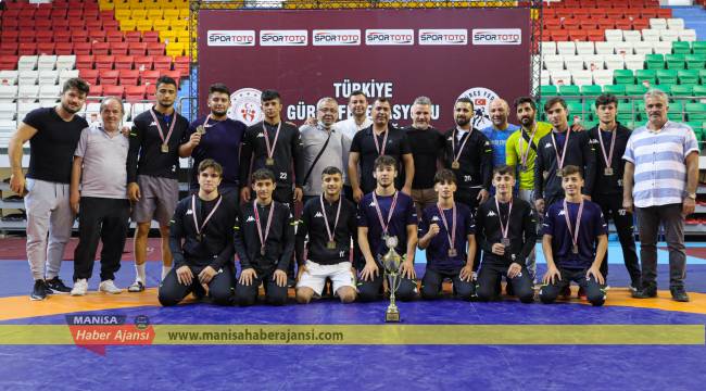 YILDIZLAR LİGİ GREKOROMEN GÜREŞTE ŞAMPİYON “MANİSA İL GENÇLİK”