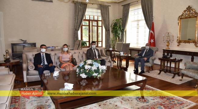 Manisa CBÜ Proje Koordinasyon Birimi’nden Vali Karadeniz’e Ziyaret
