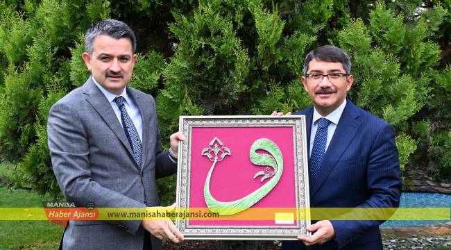 BAŞKAN ÇELİK, BAKAN PAKDEMİRLİ’YLE GÖRÜŞTÜ