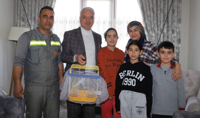 Başkan Bilgin, Hilal'i Sevindirdi